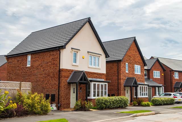 Stock image of housing.