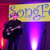 Chris Difford performing at a previous SongFest (2019)