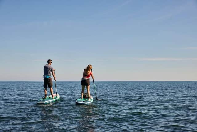 Paddle boarding. Picture submitted.