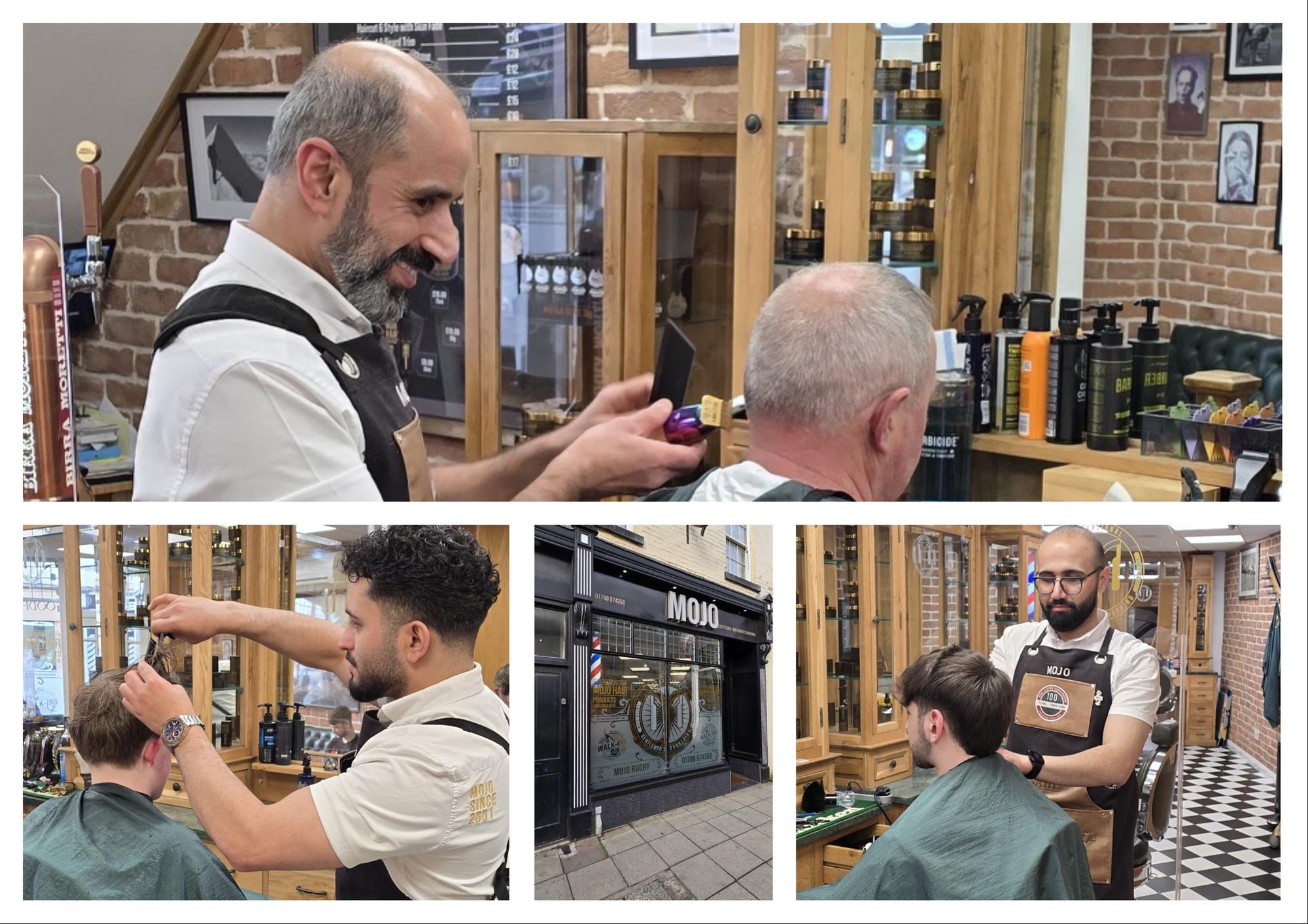 The chair that's seen three generations: Respected Rugby barber ...