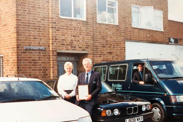Photo shows: Hetty, Patrick and Simon Brook. Photo supplied