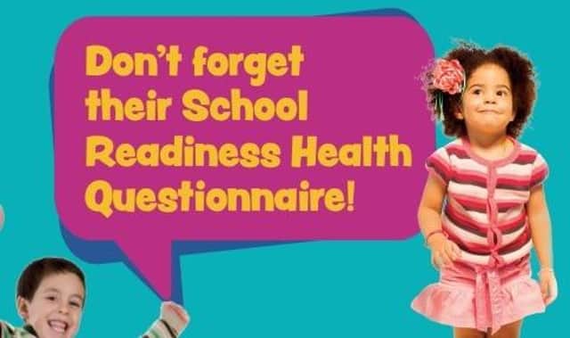 Connect for Health would like parents who have a child starting school for the first time in September to complete the School Readiness Health Questionnaire on behalf of their child.