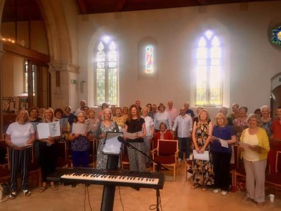 The Leamington singers in concert. Picture supplied.