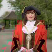Rugby Mayor Maggie O' Rourke