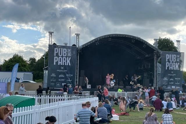 The main stage at the festival. Photo by Kirstie Smith