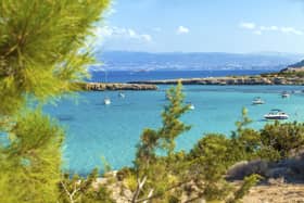 The blue lagoon at Akamas (photo: Deputy Ministry of Tourism)