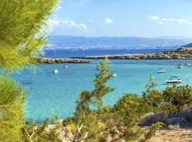 The blue lagoon at Akamas (photo: Deputy Ministry of Tourism)