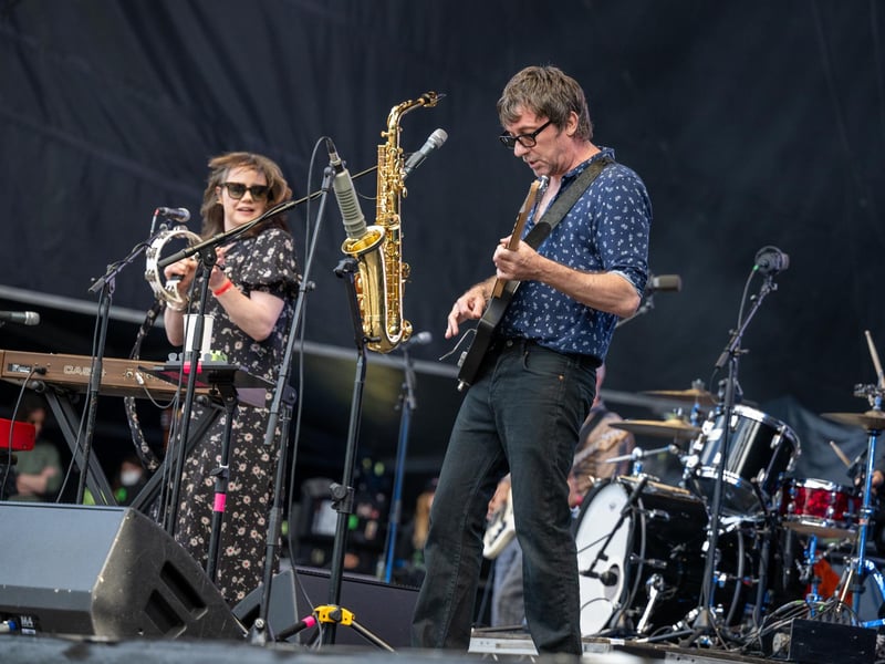 The Waeve on stage at Warwick Castle on Sunday, July 21. Photo by David Jackson.