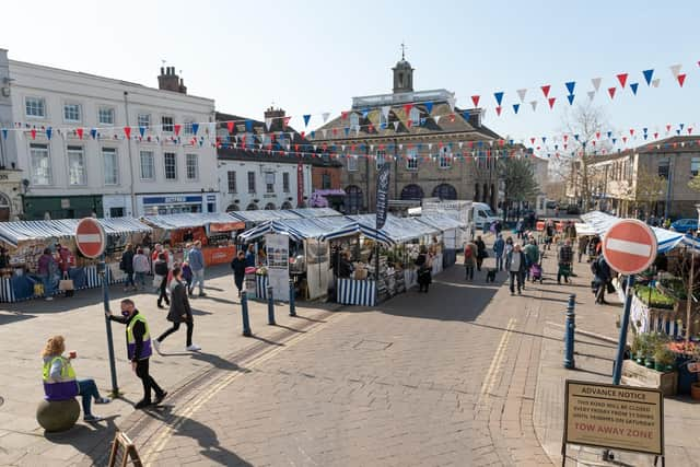 Warwick market. Photo by Leila Hawkins Photography