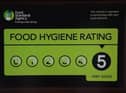 New food hygiene ratings have been awarded to places in Rugby.