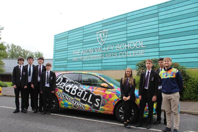 Year 10 students from The Avon Valley School and Performing Arts College were recently visited by The Oddballs Foundation who shared an important message to raise awareness about testicular cancer.