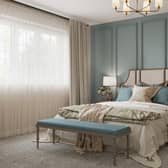 A Milverton style bedroom design at Southcrest Rise in Kenilworth