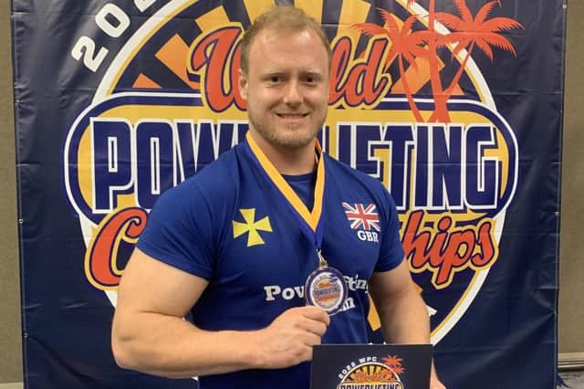 Russell Orme, GB Powerlifting Team.