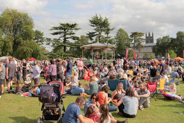 The Leamington Food and Drink Festival in 2021. Photo by Jamie Gray