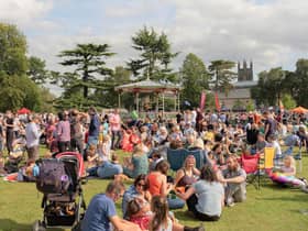 The Leamington Food and Drink Festival in 2021. Photo by Jamie Gray