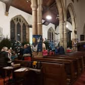 Library picture of St Botolph's Church in Newbold.