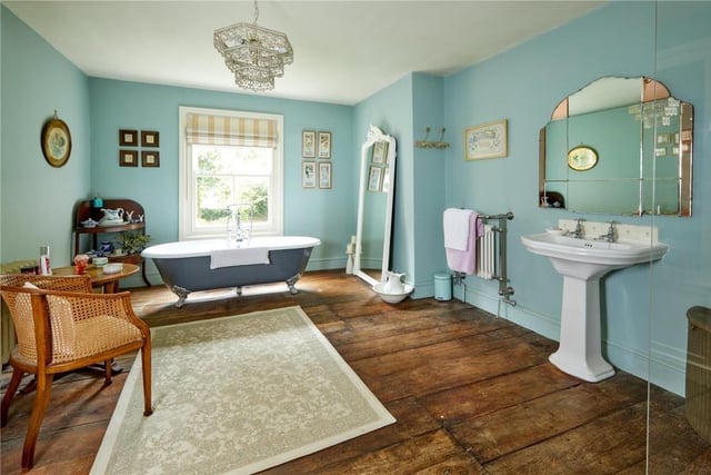 The ensuite bathroom on the first floor. Photo by Savills