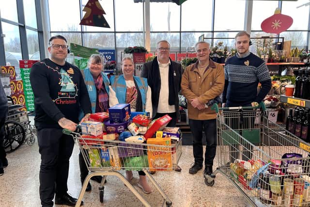 Earlier this year, Morrisons in Leamington hosted a ‘festive fill a bay’ challenge to help give community groups support with holiday hunger. Customers were asked to pick something from the shopping list and donate it after their shop. Through their donations, shoppers have helped support the LWS Night Shelter, Packmores Community Centre, Brunswick Hub, the Chase Meadow Community Centre and Young People First this Christmas. Photo supplied