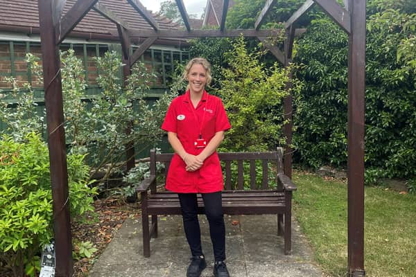 The Myton Hospices Activities Coordinator, Calley Schmitz. Photo supplied