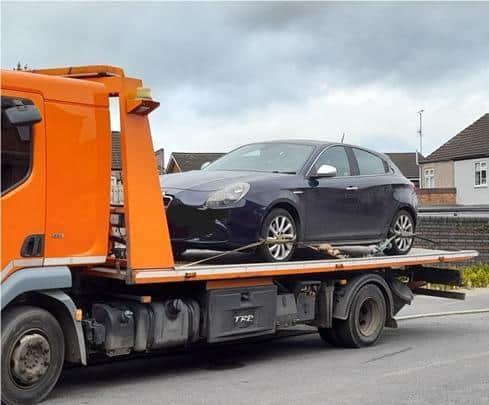 Vehicles were seized as part of the operation.