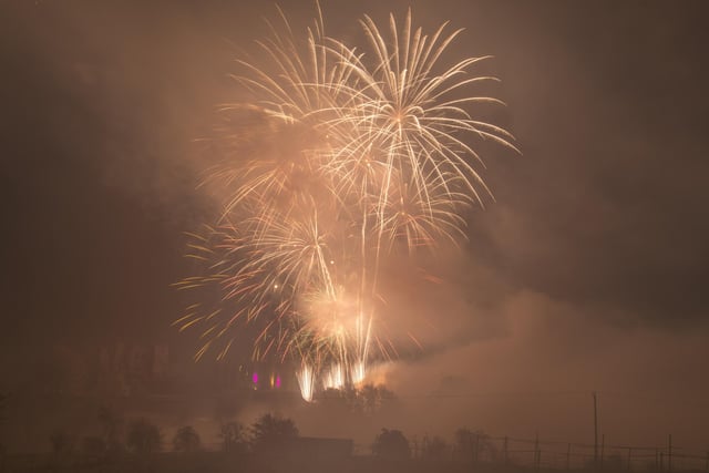 Fireworks lit up the sky in Kenilworth last weekend. Photo by Steven Barnett