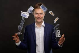 Magician and mind-reader Angus Baskerville is among the acts taking part