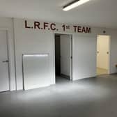 New changing rooms