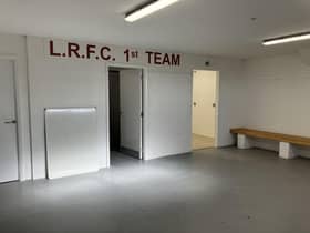 New changing rooms