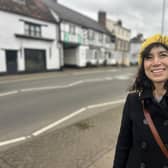 Manuela Perteghella is pictured in Shipston where she urges residents to support their High Street shops