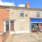 The adjoining house and shop on the corner of Lawford Road and Round Street in Rugby that developers hope to convert. Photo: Google Street View.