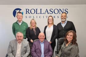 Partners at Rollasons with Ian Taylor.