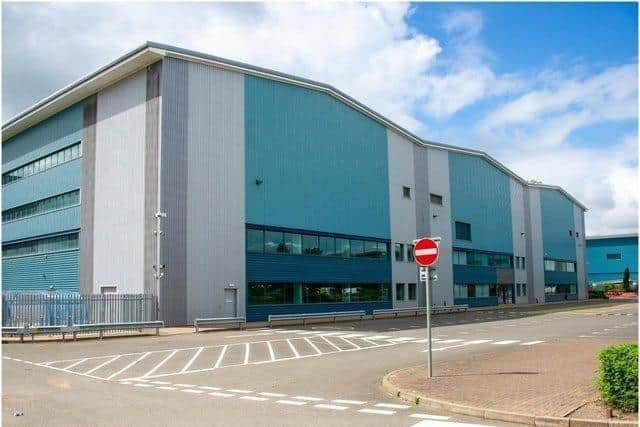 The Rosalind Franklin Laboratory in Leamington - known as the mega-lab