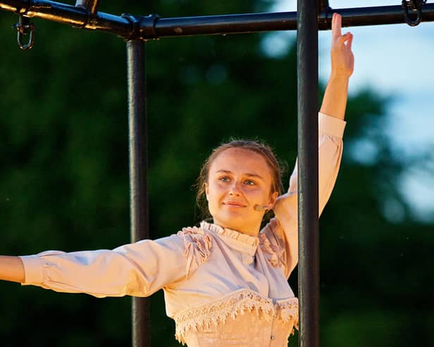 Faye Lord as Jane Eyre (photo: David Fawbert Photography)