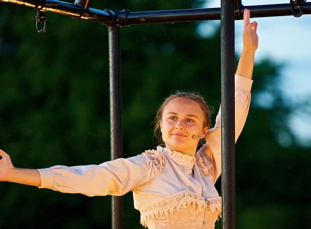 Faye Lord as Jane Eyre (photo: David Fawbert Photography)