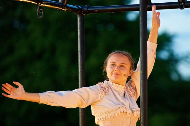Faye Lord as Jane Eyre (photo: David Fawbert Photography)