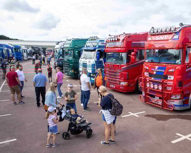 Hundreds of retro trucks will once again head to the British Motor Museum when it hosts the Retro Truck Show in September. Photo by John-Lakey