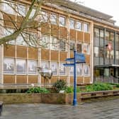 Shire Hall, HQ of Warwickshire County Council.