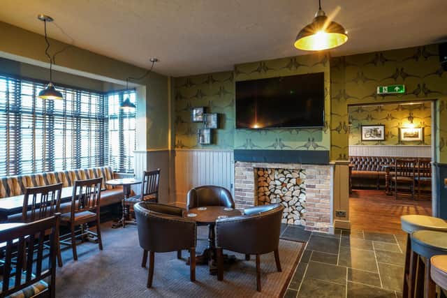 The pub is now open again.