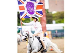 Fourteen-year-old Isabella Beecroft-Luckett performed in front of The Queen last week, in an event that officially launched The Queen’s Platinum Jubilee Celebrations. Photo supplied by Kings High School