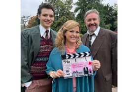 Filming for the new series of Shakespeare and Hathaway has now started - with some filming taking place in Jephson Gardens in Leamington. Photo supplied to Warwick District Council by the BBC.