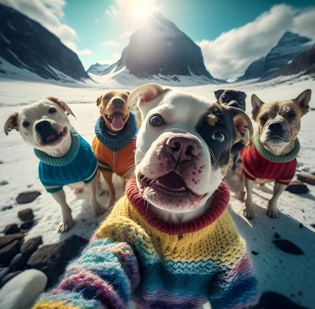 Puppies and older dogs may need extra help staying warm (photo: Adobe)