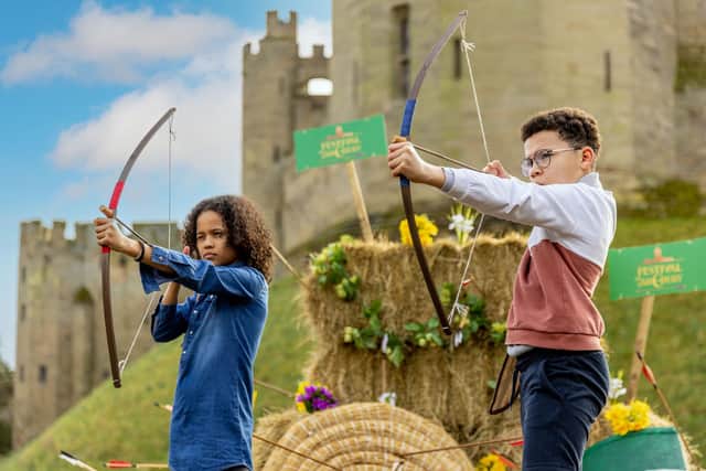Watch the castle’s expert archers take centre stage with live shows, daring challenges, interactive quizzes, hands-on archery sessions, and a spectacular grand finale shoot-off.