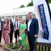 Left to right: Jeff Paybody (Howkins and Harrison), James Davies (The Wigley Group), Yasmin Audhali (Myton Hospices), Richard Foxon (Newton LDP), Liam Kenyon and Rachael Ainscough (Ainscough Strategic Land) and Edward Bromwich (ehB Residential). Photo supplied