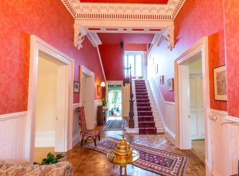 The entranceway. Photo by Hamptons