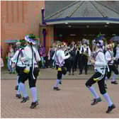 Morris dancers. Photo by John Wright)