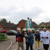 St Joseph’s Church in Monks Kirby held its annual May Procession on Sunday May 15.