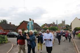 St Joseph’s Church in Monks Kirby held its annual May Procession on Sunday May 15.