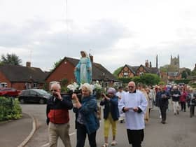 St Joseph’s Church in Monks Kirby held its annual May Procession on Sunday May 15.