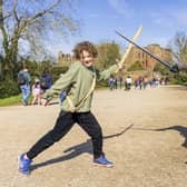 Kenilworth Castle will be hosting events during the February half term. Photo by Richard Earp / English Heritage