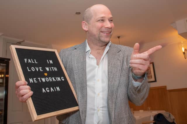 Michael Thomas, who launched his business in Leamington Althorpe Enterprise Hub has now established DARWIN.vip academy in a bid to help other businesses grow. Photo supplied